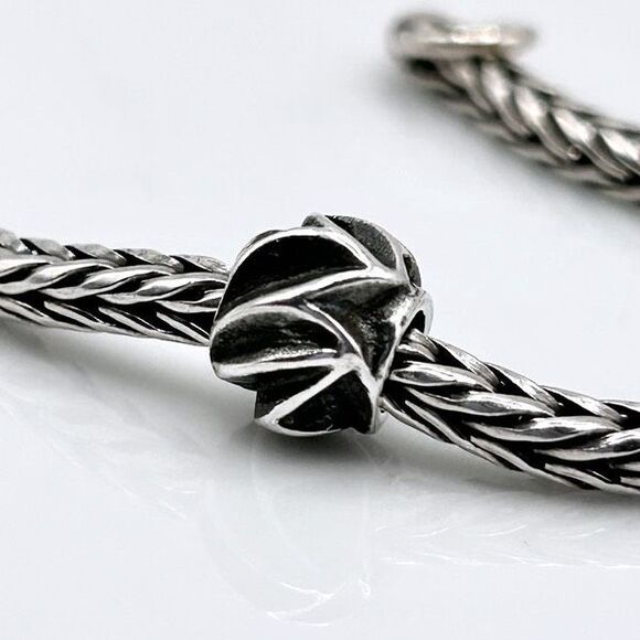 Trollbeads Jewelry - TROLLBEADS Retired Falling Leaves Silver Bead 925S LAA NEW Condition